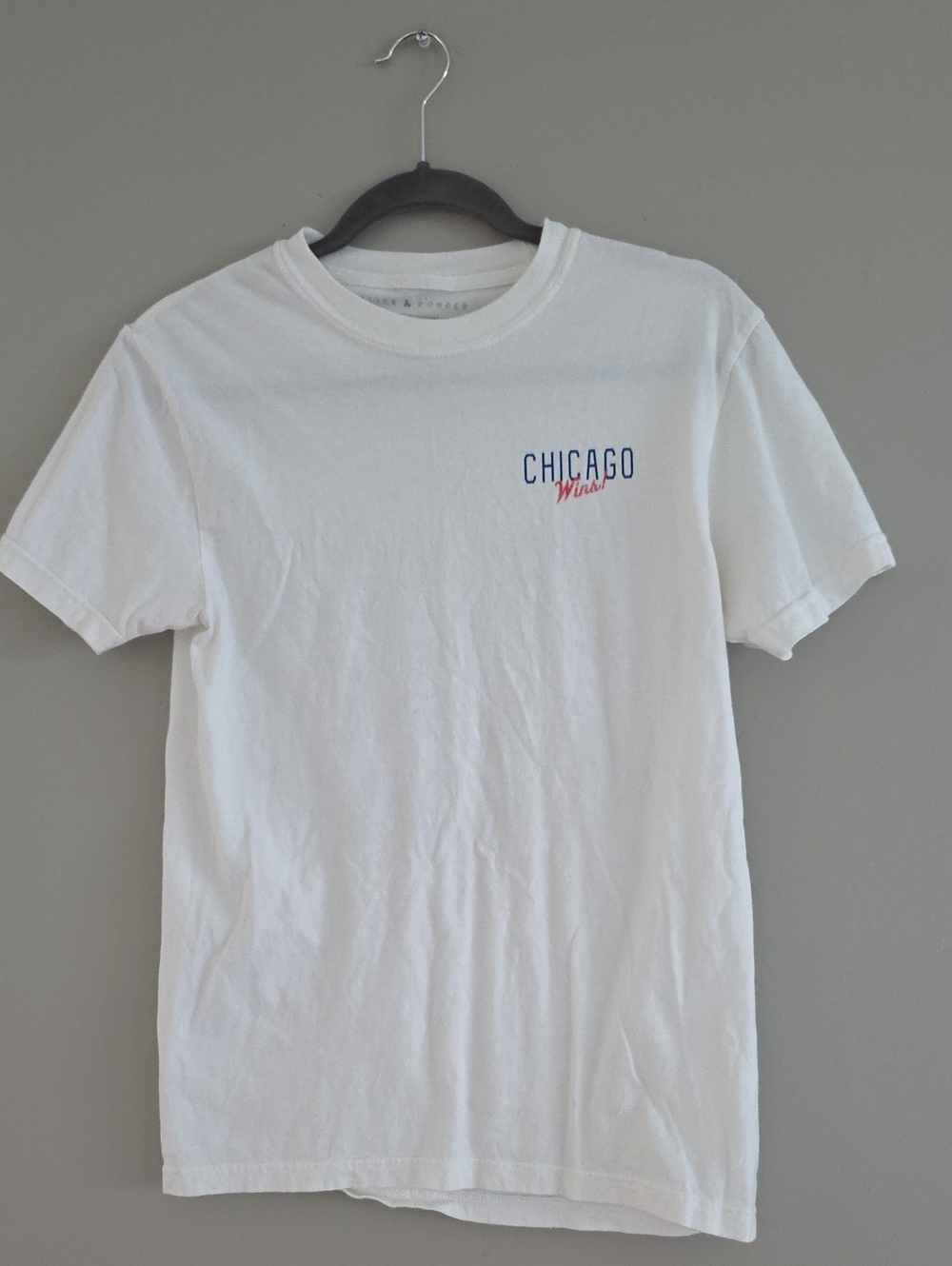 White Chicago Graphic Short Sleeve Tee
